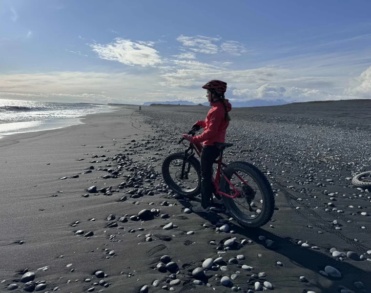 South Coast & E‑Bike Black Beach Adventure & the Plane Wreck
