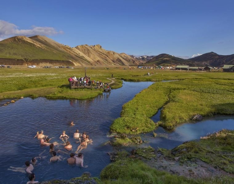 Landmannalaugar Hiking, Nature Bath & Háifoss Tour