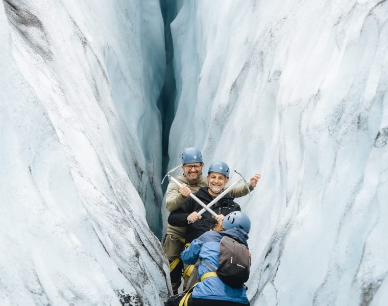 Crevasse Labyrinth – A Glacier Maze in Skaftafell