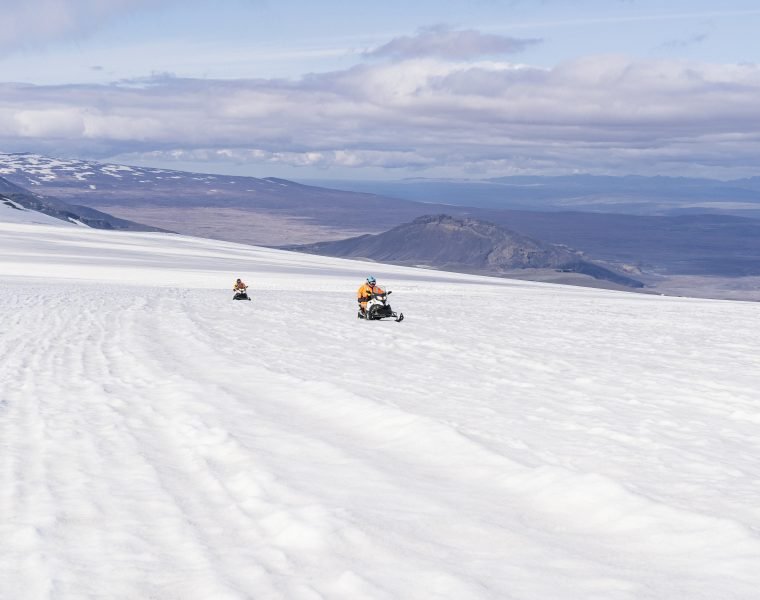 Into The Glacier – With Snowmobiling From Húsafell