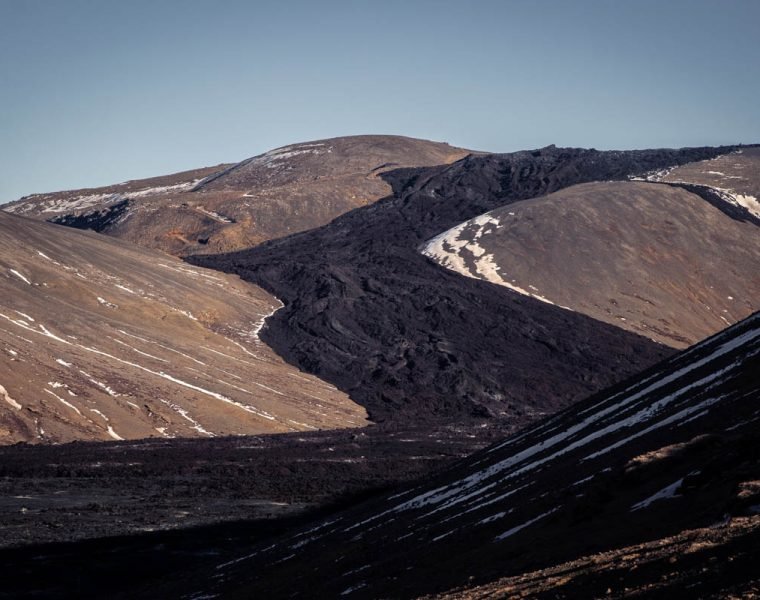 Volcano Eruption Site & Blue Lagoon Admission Tour