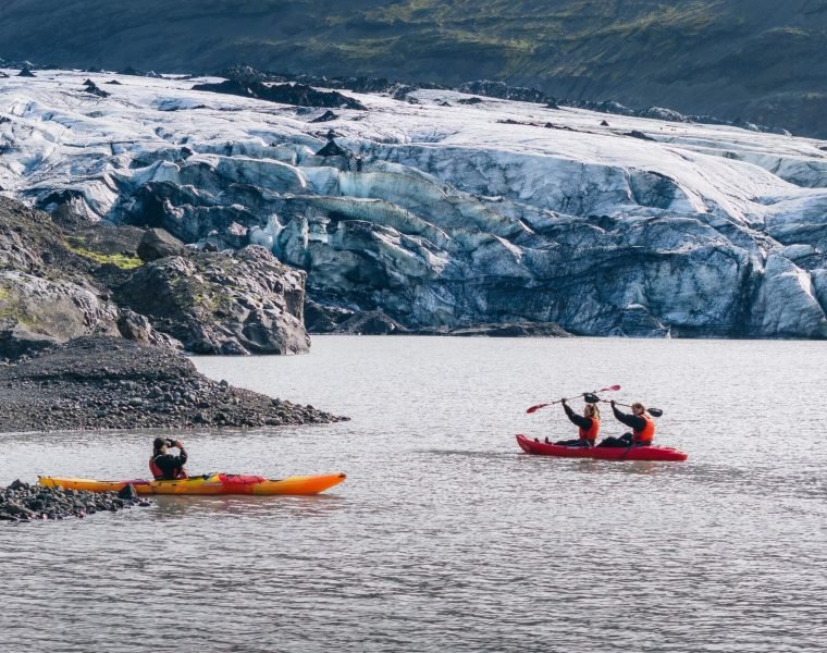 Glacier Lagoon Kayak and Glacier Hike