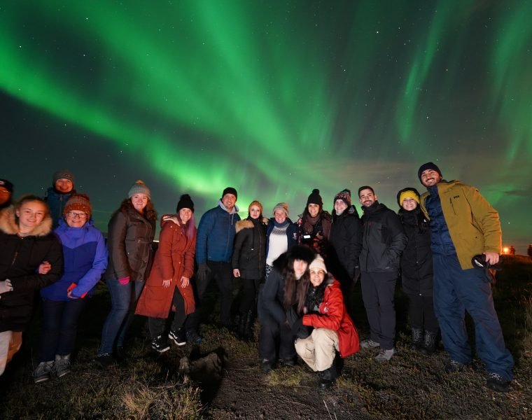 Lava Tunnel Evening Tour & Northern Lights Excursion from Reykjavík