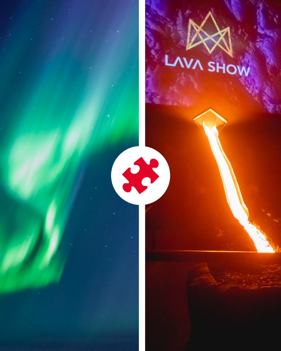Lava Show & Northern Lights Cruise