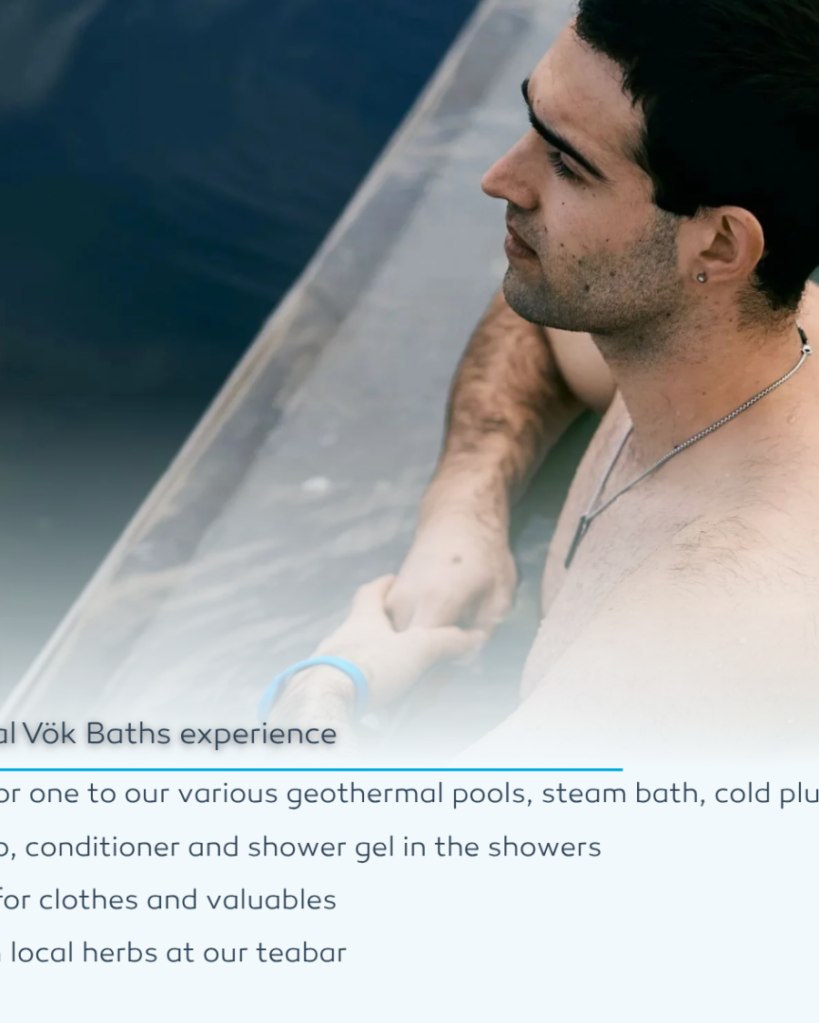 Relax – The essential Vök Baths experience