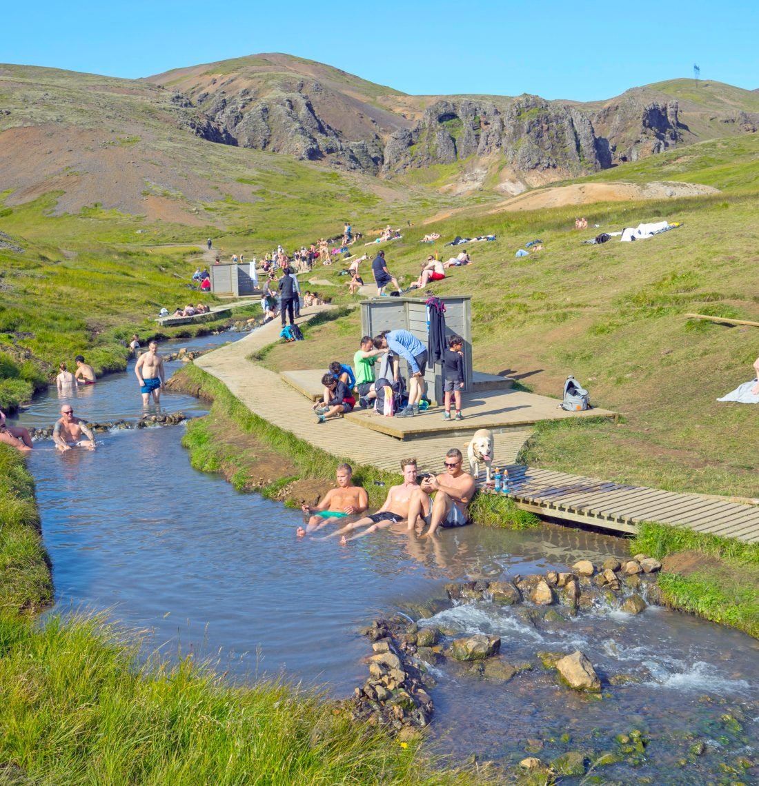 PRIVATE: Hiking up Reykjadalur Valley – Hot River