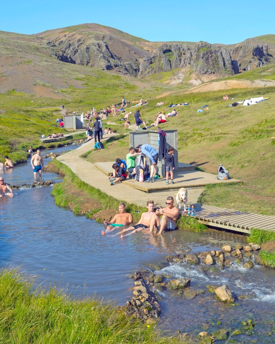PRIVATE: Hiking up Reykjadalur Valley – Hot River