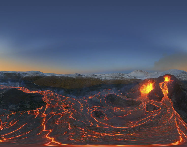 Volcano Movie – All the latest eruptions in Iceland in 4K at the LAVA Centre Volcano Cinema