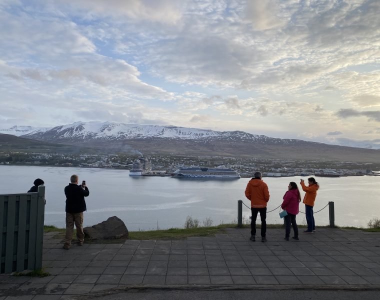 Goðafoss Waterfall & Fjord Viewpoint from Akureyri