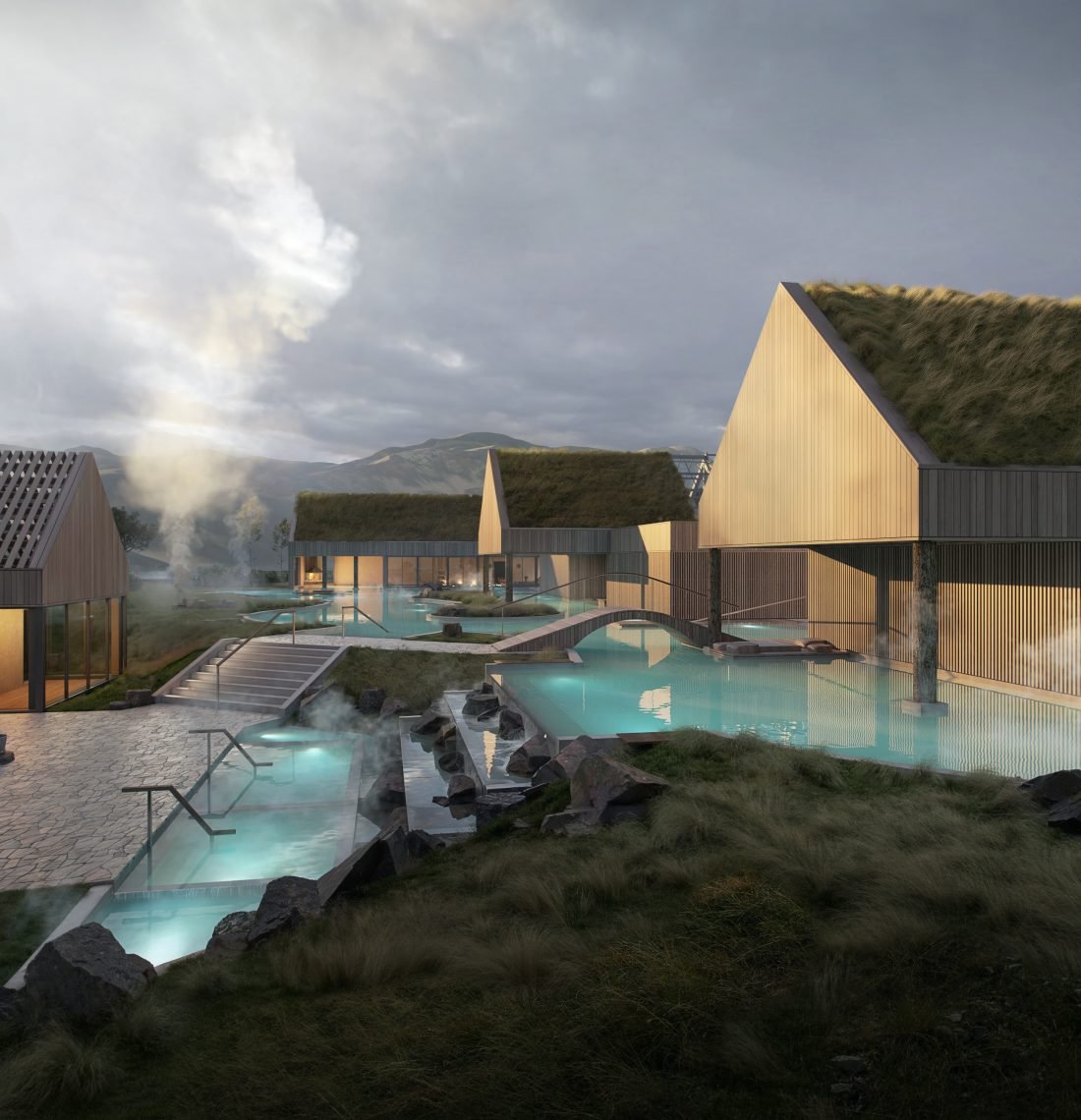 Reykjaböð Hot Springs – Signature Admission & Transfer from Reykjavík