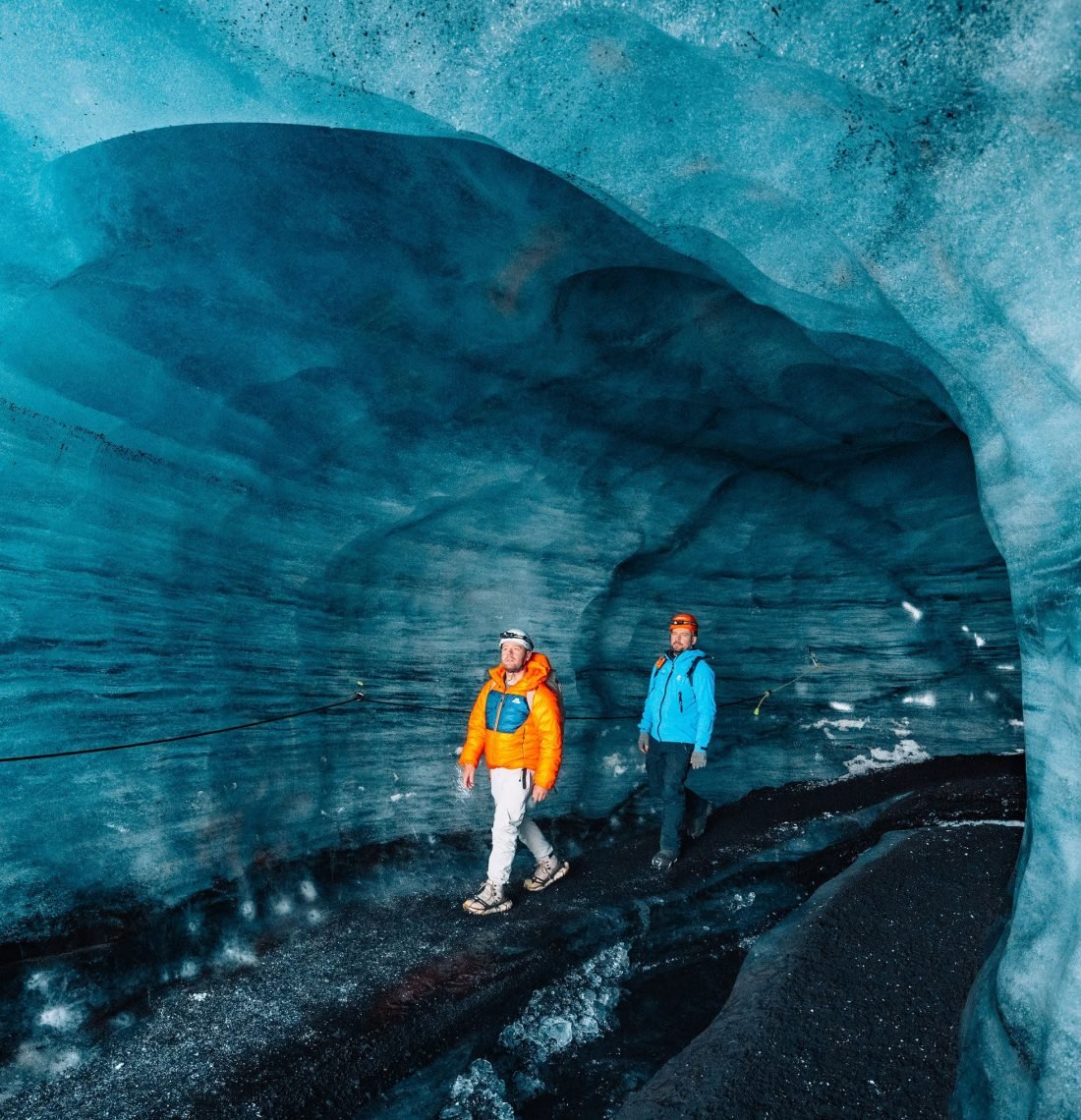 Katla Ice Cave & Black Beach with Drone