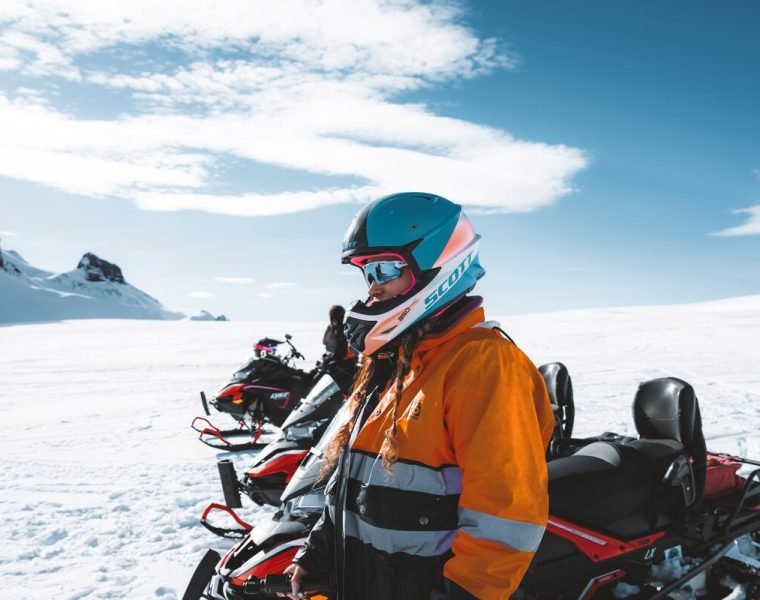 Glacier Snowmobiling & Ice Cave from Geysir Area