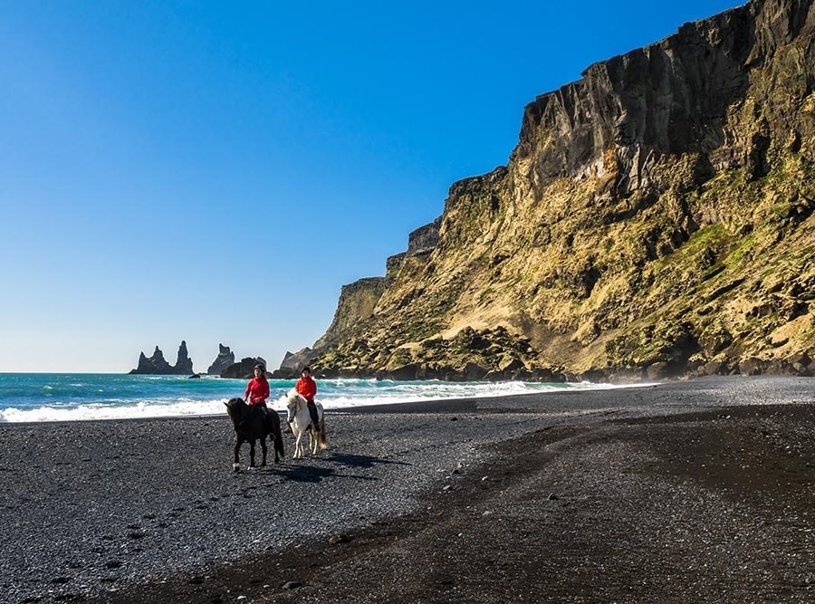Glacier Hike & Horse Riding in South Iceland