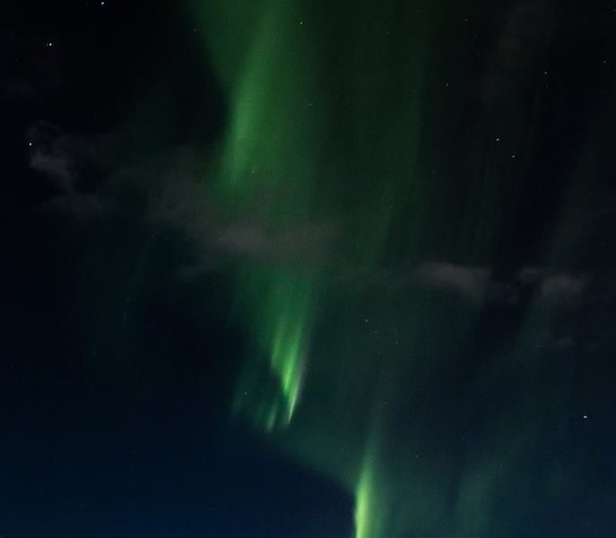 Northern Lights by Boat