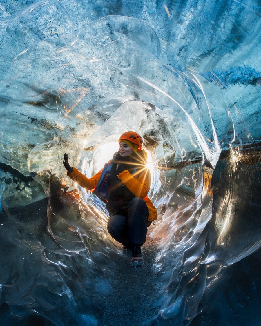 Crystal Ice Cave Tour