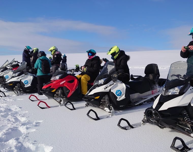 Into The Glacier – With Snowmobiling From Húsafell