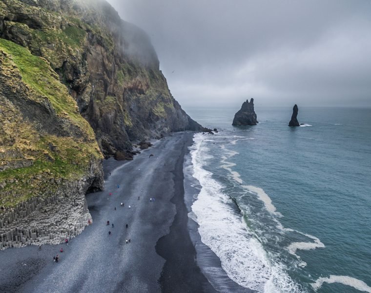 South Coast Waterfalls & Black Beach Horse Riding