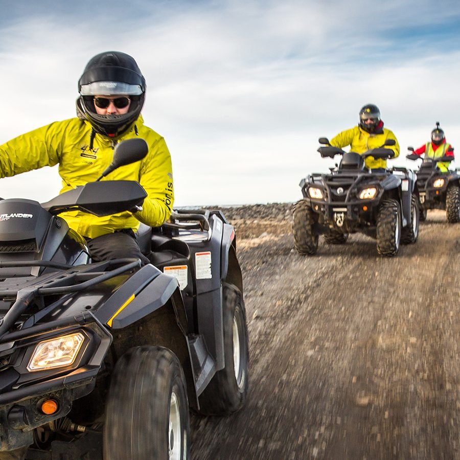 Lava Beach ATV Tour & Blue Lagoon